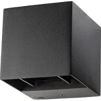SG ARMATUREN Artes Mini Musta 380lm 3000K Ra&gt 80 Takareunan himmennin himmennin