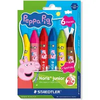 Staedtler Wachsmalkreide NJ Peppa 6ST Etui (224 C6 L1)