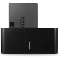 Axagon Telakointiasema 2.5/3.5" SATA III 6G -kiintolevylle, 3.2 Gen1 USB-A, musta