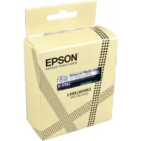 Epson Matte Tape Clear/Black 18mm 8m (C53S672066)