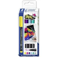 Staedtler Universal pen Lumocolor M per 6pcs