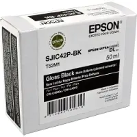 Epson SJIC42P-BK -mustekasetti, kiiltävä musta