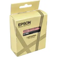 Epson Matte Tape Red/Black 18mm 8m (C53S672072)