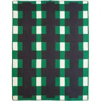 Brita Sweden Marta Huopa 130x180 Cm Vihreä - Huovat & Peitteet Uuden-seelannin Villa Musta - 15-303