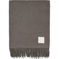 Scandi Living Loom puuvillatorkkupeitto 125x170 cm taupe