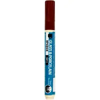 Creativ Company Glass and Porcelain Pen Opaque - Brown
