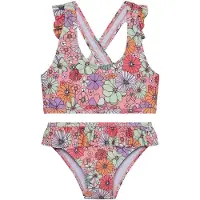 Color Kids Bikini W. Short Skirt, Aop - Multi/patterned - 104