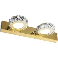 Toolight LED KYLPYHUONEEN SEINÄVALAISIN APP1937-2W GOLD