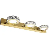 Toolight LED KYLPYHUONEEN SEINÄVALAISIN APP1939-3W GOLD