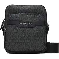 Michael Kors for man. 33T5LHDM0B Hudson Mini shoulder bag black (OSFA), Casual, PVC