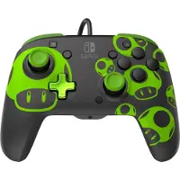 PDP Rematch Langallinen Ohjain - 1Up Glow In The Dark