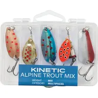 Kinetic Alpine Trout mix 5kpl viehelajitelma