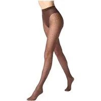 Oroblu Plumetis Tights 30 - Brown - S