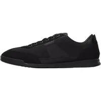 BOSS for man. 50563824 Trainers with grooved sole black (41), Flat, Laces, Casual