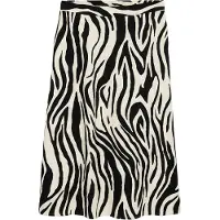 Vero Moda Hame 'VMMYMILO' beigenharmaa / musta