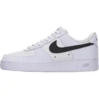 Nike Matalavartiset tennarit 'Air Force 1 '07 LV8 Tech' musta / valkoinen / luonnonvalkoinen