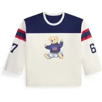 Ralph Lauren 20/1S Even Jsy-Knt-T-Shirt - Cream - XS