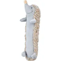 Trixie - Plush Hedgehog Longie sensitive dogs Gray 37 cm - Koirat - Koiran lelut ja pelit - Pehmeät lelut