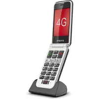 Emporia SIMPLICITYglam.4G, Avattava, Yksittäinen SIM, 7,11 cm (2.8"), Bluetooth, 1300 mAh, Musta (V227.LTE.v3.bk.01)