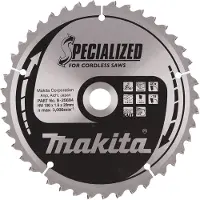Makita Pyörösahanterä HM 190 mm, Z-40 Akkujiirisahat