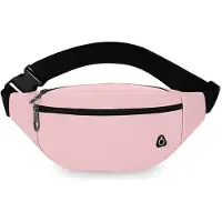 SKALO Unisex crossbody-laukku puhelimelle Oxford-kankaasta - Pinkki