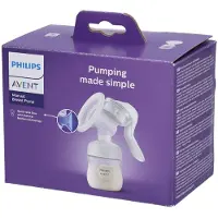 Philips AVENT AVENT SCF430/01 Käsikäyttöinen rintapumppu, 125 ml, Ohje, Läpinäkyvä