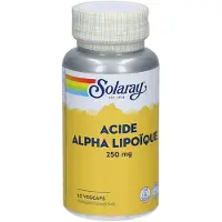 Solaray , Alpha Lipoic Acid, 250 mg, 60 VegCaps