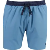 BOSS for man. 50514429 Blue shorts with contrasting logo and piping (XL), Beachwear, Polyester