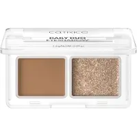 Catrice Daily Duo Eyeshadow Luomiväripaletti 3 g Nr. 010 - Everyday Nude