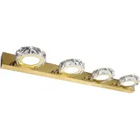 Toolight LED KYLPYHUONEEN SEINÄVALAISIN APP1941-4W GOLD