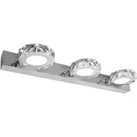 Toolight LED KYLPYHUONEEN SEINÄVALAISIN APP1938-3W CHROME