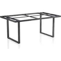 Kettler Pöydän runko Skate 160x95x65 cm, tummanharmaa