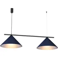 Eko-Light Capital riippuvalaisin 110cm 2xGX53 sininen