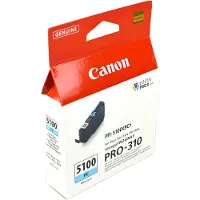 Canon PFI-5100 Mustepatruuna Cyan photo