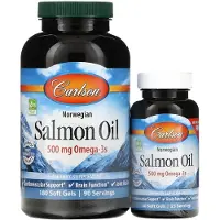 Carlson Labs Carlson, Omega-3 rikastettu silliöljy, 230 pehmeää gelia