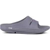 OOfos Recovery Ooahh Sandals Grey, Size 40 - EUR