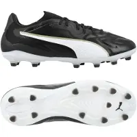 Puma King 20 Pro Fg/ag Eclipse - Musta/valkoinen/kulta, koko 38
