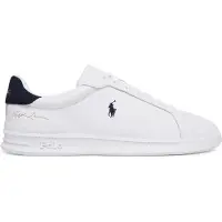 Ralph Lauren Heritage Court Ii Leather Sneaker - White - 46