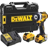 DeWalt Iskumutterinväännin DCF903P2-QW; 12 V; 2x5,0 Ah akku