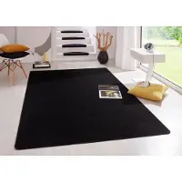 Home Collection matto Fancy Black, 200x280 cm