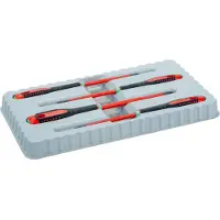 Bahco Eristetty Ergo Thin Shaft Torx -ruuvimeisselisarja Jossa On Kolmiosainen Kahva 4 Yksiköt