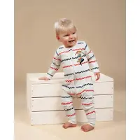 Peppi Pitkätossu Ruudullinen Pyjama, Kitt, 86