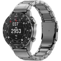 INF 22 mm titaaninen kellonranneke Garmin Fenix 8/7 -kellolle - harmaa