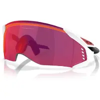 Oakley Velo Kato -pyöräilylasit matte white/PRIZM Road