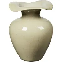 Broste Copenhagen Florentina maljakko M 32 cm Beige