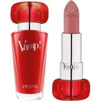 PUPA Milano Vamp! Luminous Lipstick täyteläisen vaikutelman antava huulipuna sävy 205 Iconic Nude 3.5 g