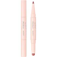 PUPA Milano Vamp! Creamy Duo Lip Pencil & Shiny Lipstick 007 Peach Nude 0.8 gram Lipstick + 0.2 gram Lip Pencil