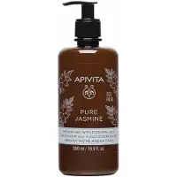 Apivita Pure Jasmine Shower Gel kosteuttava suihkugeeli sisältää eteerisiä öljyjä 500 ml