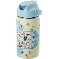 Modern House - Bockarna Bruse Juomapullo 0,4 L Keltainen/Sininen