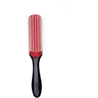 Denman D3 Medium Styling Brush 7 Row Natural Rubber Pad Black